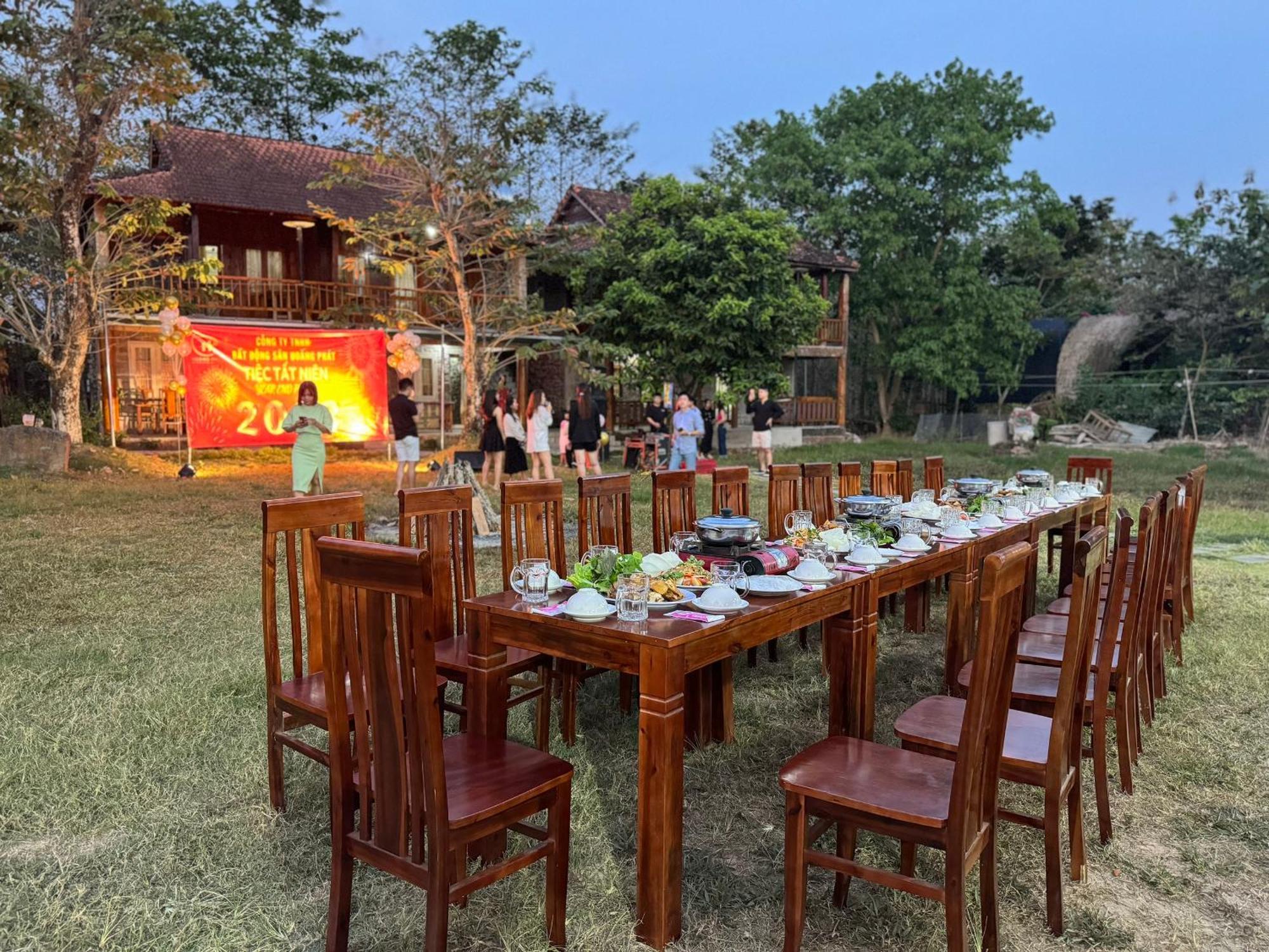 Lava Rock Viet Nam Lodge Anhfly Resort Nam Cat Tien Bagian luar foto