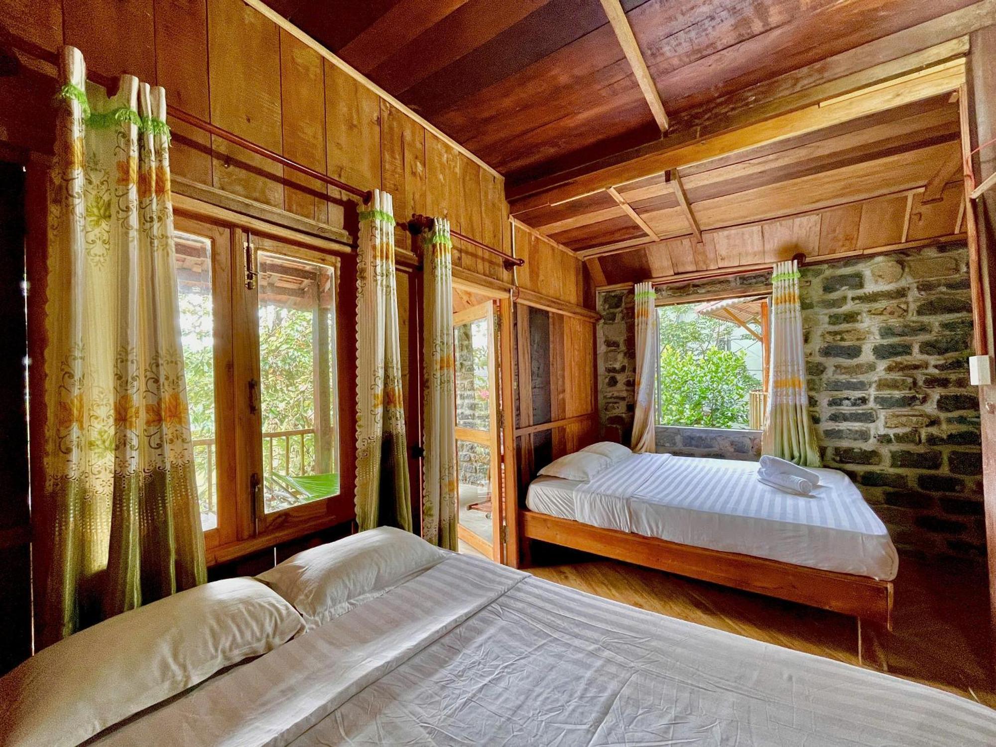Lava Rock Viet Nam Lodge Anhfly Resort Nam Cat Tien Bagian luar foto